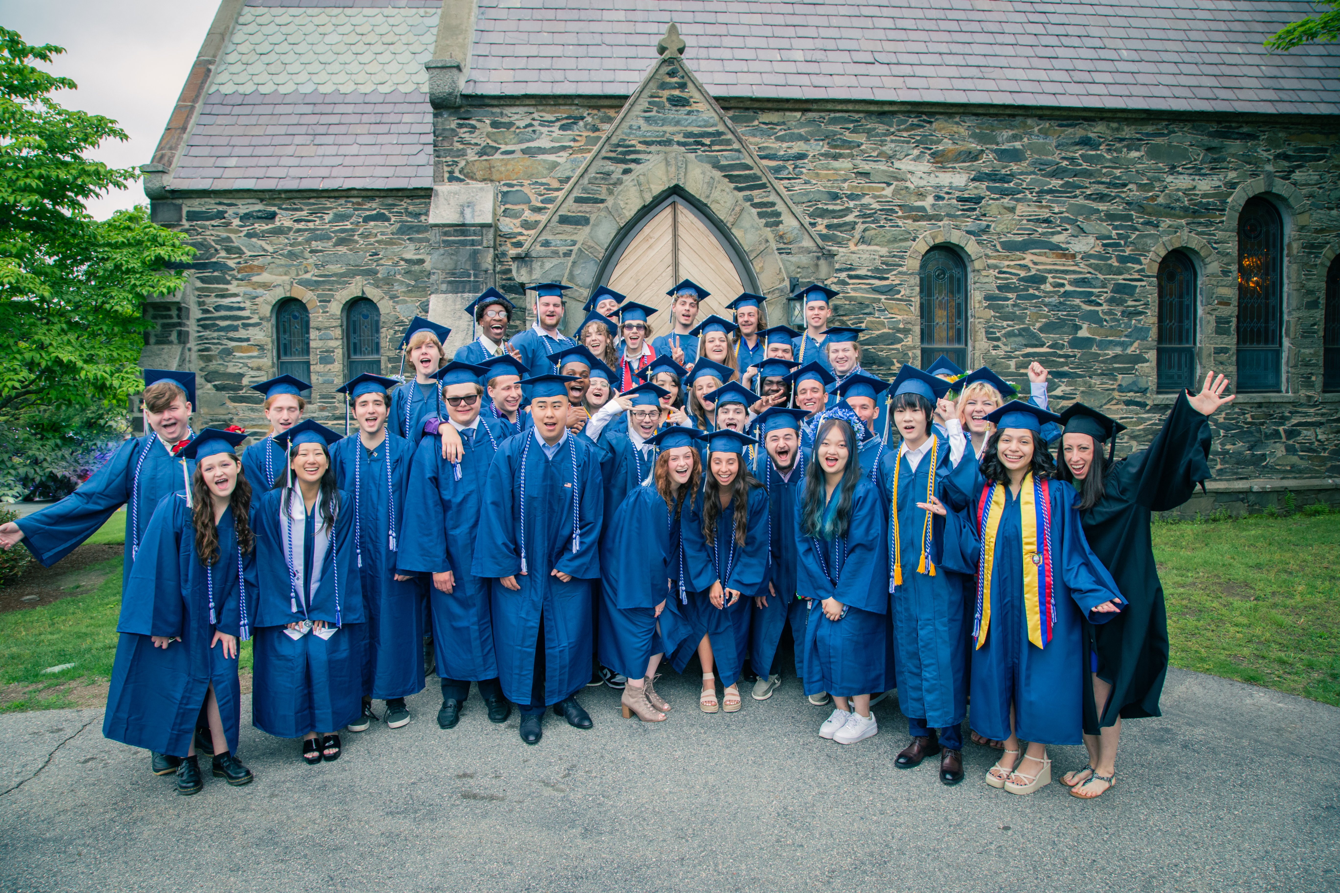 Chapel Hill-Chauncy Hall Class of 2022 Graduation Group Photo