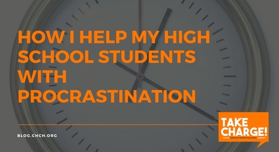 How I help My High School Students with Procrastination