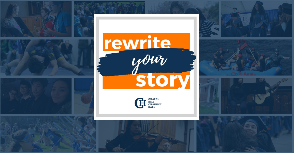 Rewrite Your Story Blog Banner Chapel Hill Chauncy Hall